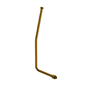 Spoelpijp ingebouwd F1/2" voor urinoir 1/2"