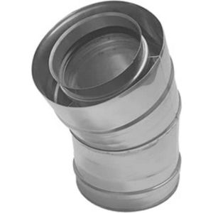Concentrisch Ø100/150mm bocht 30° I316L/I304 (D0,5/0,6)