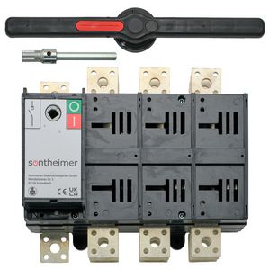Hoofdschakelaar 3150A 4P bodemmontage