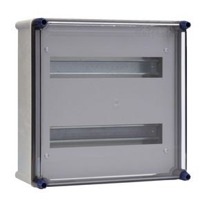 Lege kast vast deksel hoedprofiel 2 slots K444