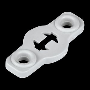 Kunststof voetplaat rasterankerstrip kabel 35x35mm VVE=100