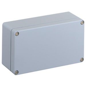 Lege behuizing zilvergrijs IP66 IK09 15001001