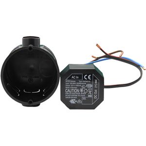 Inbouwvoeding 230V/12V DC Ø62mm incl. 7m kabel