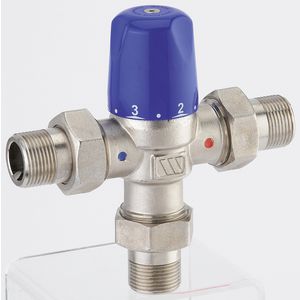 Mengventiel Thermostatisch MMV-C 22mm knel nikkel