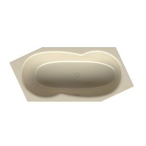 Bad BetteMetric 2060x900mm voeteind RE ovlp voor Cream