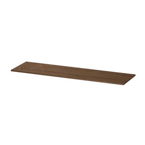 INK Afdekplaat Massief eiken chocolate 160x1,6