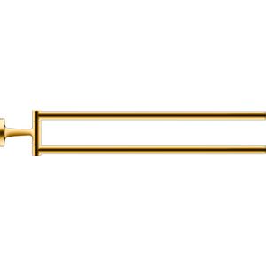 Starck T Handdoekhouder Goud Gepolijst 88x486x57mm