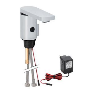 HyTronic 186 wastafelkraan chroom elektrisch gestuurd