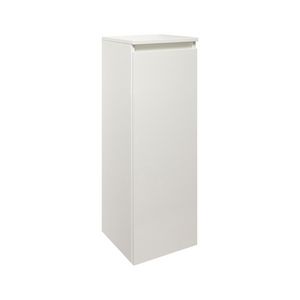 HH kolomkast 35x102cm+deur LI grloos White HGL. lac