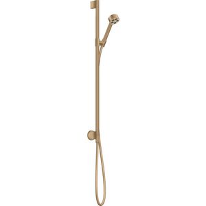 Doucheset 75 1 straalsoort EcoSmart met wandaansluiting Brushed Bronze AX One