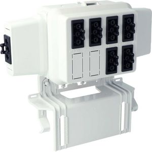 Doos voor montage AK2-WAC3p 6X3p Zw Adels
