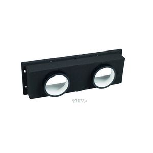 Uitblaasplenum tbv type 60-80 met 2 aansluitingen KDAP25A71