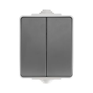 Opbouw Serieschakelaar IP55 Grijs VVE=16