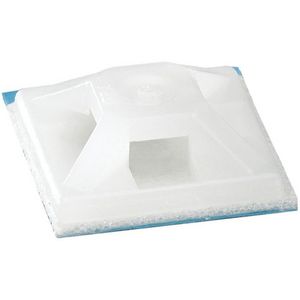 Zadel 4 ing. Schroef Verlijmbaar L=38,1mm Naturel VVE=500