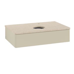 Wastafelonderkast Antao 800x190x500mm S.Grey Matt Lacquer K08053HJ