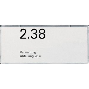 Naam-/deurbordje 2-voudig Accessoires