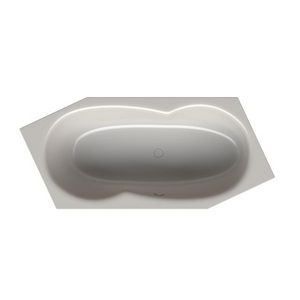 Bad BetteMetric 2060x900mm voeteind RE ovlp voor Silver