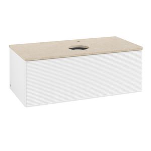 Wastafelonderkast Antao 1000x360x500mm White Matt Lacquer K31153MT