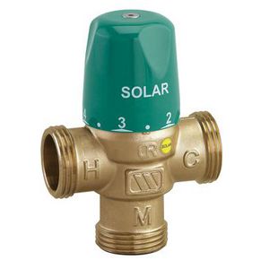 Thermostatische mengkraanmmV 1" SOLAR messing