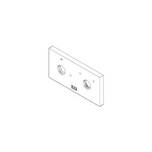 Rozet DB logo Warm-koud-markering 60x120x12,5mm chr