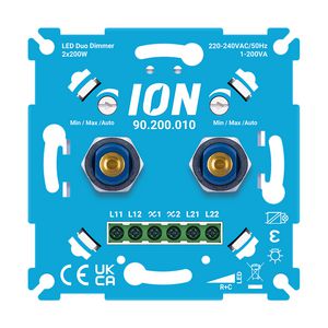 LED Duo Dimmer 2x200 Watt