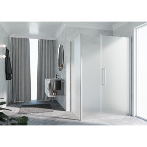 Young 2.0 F vaste wand 890-910x2000mm matchroom satin