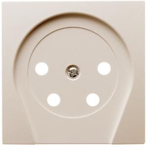 Centraaldoos PTT-tel. contactd. berker S.1/B.3/B.7 wit glans