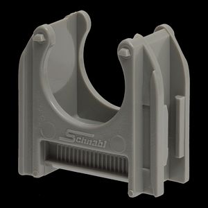 Buisklem knst. halvrij 1/24,8-26mm EC25 donkergrijs VVE=100