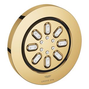 Rainshower aqua 75 zijdouche rond cool sunrise (goudkleurig) 26801GL0 (Spa colors coll.)