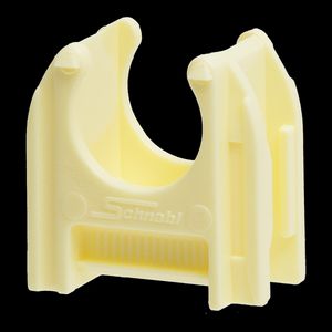 Buisklem kunststof halvrij 5/8/15-16mm EC16 creme VVE=200