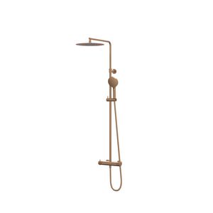 Afbouwdeel regendouche IVY combiset Nexus 1 opbouwthermostaat gebor. mat koper CSN1GKBC