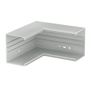 Binnenhoek 250x130x100 polyvinylchlorid lichtgrijs VVE=2