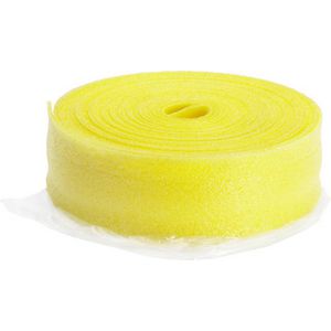 Rol a 25mtr. randisolatie 150x8mm geel met folierand