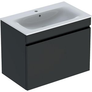 Renova Plan set slim rim wastafel 80 KeraTect+onderk lavamat