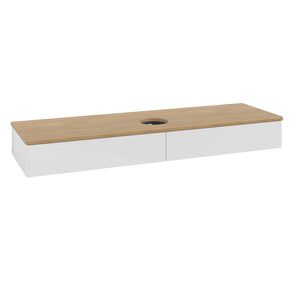 Wastafelonderkast Antao 1600x190x500mm G.White.L K14011GF
