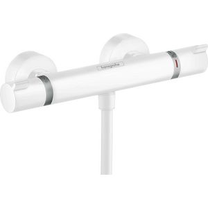 Ecostat Comfort douchethermostaat mat wit hoh 150mm incl. S-koppelingen