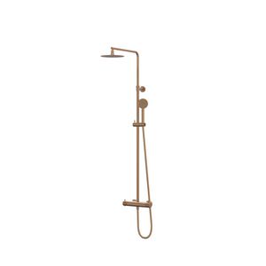 Afbouwdeel regendouche IVY combiset Nexus 1 opbouwthermostaat  gebor. mat koper CSN1GKCA
