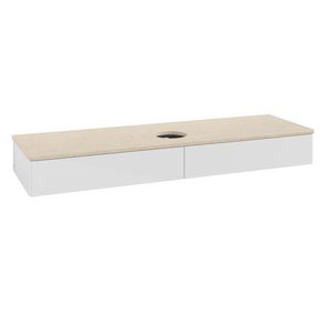 Wastafelonderkast Antao 1600x190x500mm G.White.L K14013GF