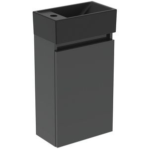 Fonteinmeubel pack grijs fontein kraangat LI silk black tiempo