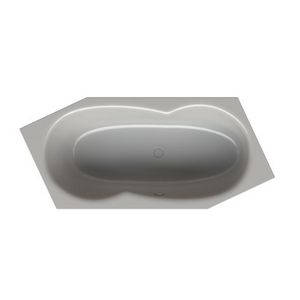 Bad BetteMetric 2060x900mm voeteind RE ovlp voor Flanell