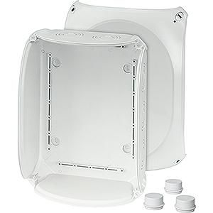 Kabeldoos IP66 BM7 zonder klem invoer M25/40/50 Grijs