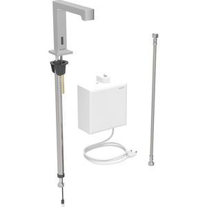 Wastafelmengkraan Brenta RVS look zonder meng unit