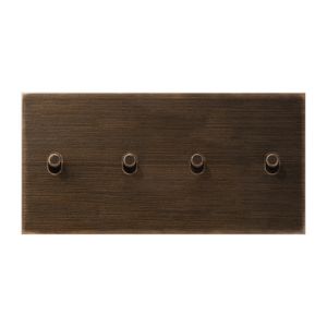 Afdekking tuimelhevel "cilinder" 2-v. 2 x 2 tuimelhevels ho