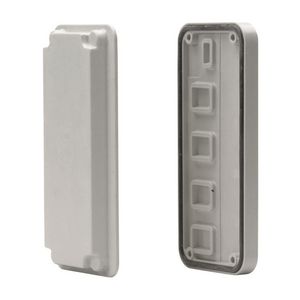 Eindkap+railschot L123 15x8+N 15x4