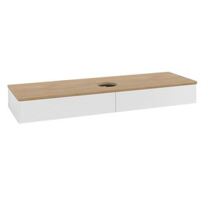 Wastafelonderkast Antao 1600x190x500mm G.White.L K14111GF