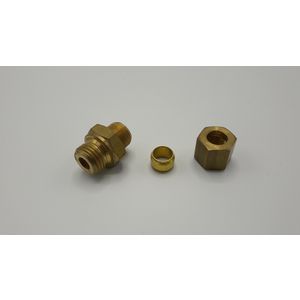 Inschroefkoppeling Ø8mm-1/4