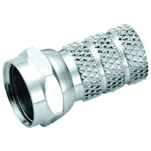 Doos a 10st. Schroefconnector Coax 12 blister F Male