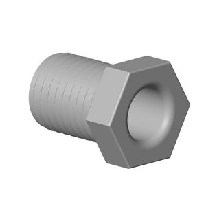 Nippel ruw vernikkeld 092403202-07