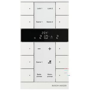 HVAC- sensor-Slave KNX - ClimaEco Mat wit 10f CE (SBS/U10.0.11-884)