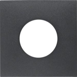 Centraaldoos drukknop/lichtsig. berker S.1/B.3/B.7 antraciet